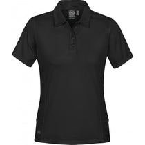 Stormtech Women's Black Micromesh Polo