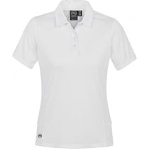 Stormtech Women's Tech White Micromesh Polo
