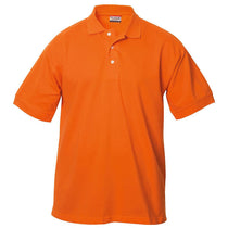 Clique Men's Orange S/S Lincoln Polo
