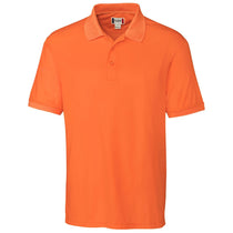 Clique Men's Orange Oslo Pique Polo