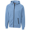 Clique Men's Light Blue Lund Fleece Zip Hoodie