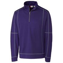 Clique Men's College Purple Helsa Half Zip