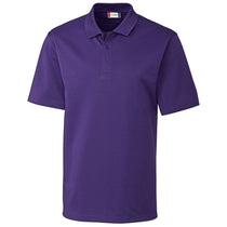 Clique Men's College Purple Malmo Pique Polo