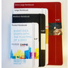 Moleskine Black Hard Cover Ruled Pocket Notebook (3.5
