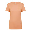Next Level Women's Light Orange Ideal Short-Sleeve Crew Tee