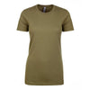 Next Level Women's Military Green Ideal Short-Sleeve Crew Tee