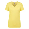 Next Level Women's Banana Cream Ideal V-Neck Tee