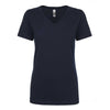 Next Level Women's Midnight Navy Ideal V-Neck Tee