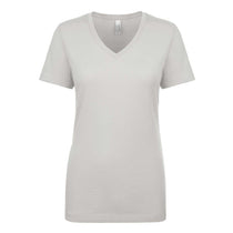 Next Level Women's Silver Ideal V-Neck Tee