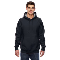 Hanes Men's Black 7.2 oz. Nano Pullover Hood
