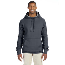 Hanes Men's Charcoal Heather 7.2 oz. Nano Pullover Hood