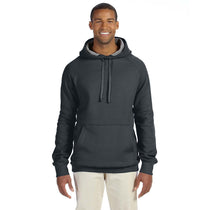 Hanes Men's Vintage Black 7.2 oz. Nano Pullover Hood