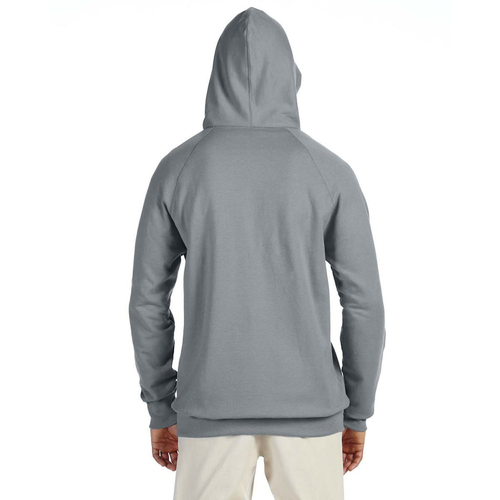 Hanes Men's Vintage Grey 7.2 oz. Nano Pullover Hood