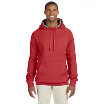 Hanes Men's Vintage Red 7.2 oz. Nano Pullover Hood