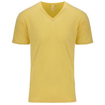 Next Level Men's Banana Cream Premium Fitted Short-Sleeve V-Neck Tee