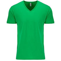 Next Level Men's Kelly Green Premium Fitted Short-Sleeve V-Neck Tee