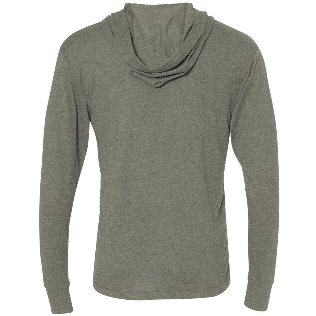 Next Level Unisex Venetian Gray Triblend Long Sleeve Hoodie