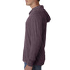 Next Level Unisex Vintage Purple Triblend Long Sleeve Hoodie
