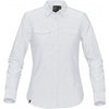 Stormtech Women's White Hudson Oxford Shirt