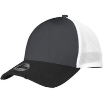 New Era Black/Graphite/White Vintage Mesh Cap