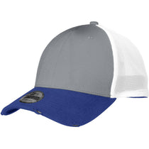 New Era Royal/Grey/White Vintage Mesh Cap