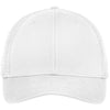 New Era 9FORTY White Snapback Contrast Front Mesh Cap