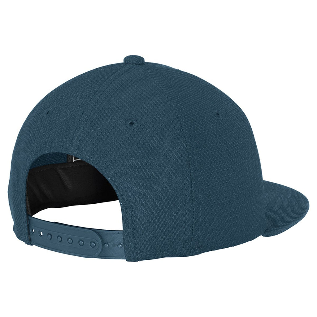 New Era Youth Deep Navy Original Fit Diamond Era Flat Bill Snapback Cap
