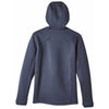 North End Men's Classic Navy Heather/Carbon Paramount Bonded Knit Jacket