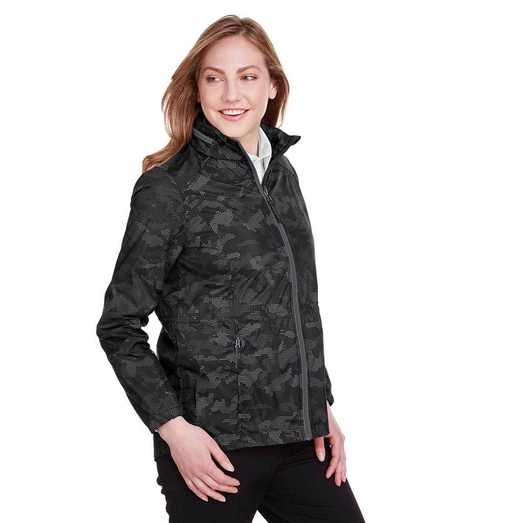 North End Women's Black/Carbon Rotate Reflective Jacket