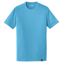 New Era Men's Sky Blue Heritage Blend Crew Tee