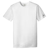 New Era Men's White Solid Tri-Blend Performance Crew Tee
