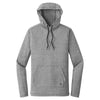 New Era Men's Shadow Grey Tri-Blend Performance Pullover Hoodie Tee