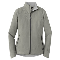 The North Face Women's Medium Grey Heather Tech Stretch Soft Shell Jacket