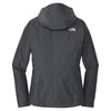 The North Face Women's Dark Grey Heather Dryvent Rain Jacket