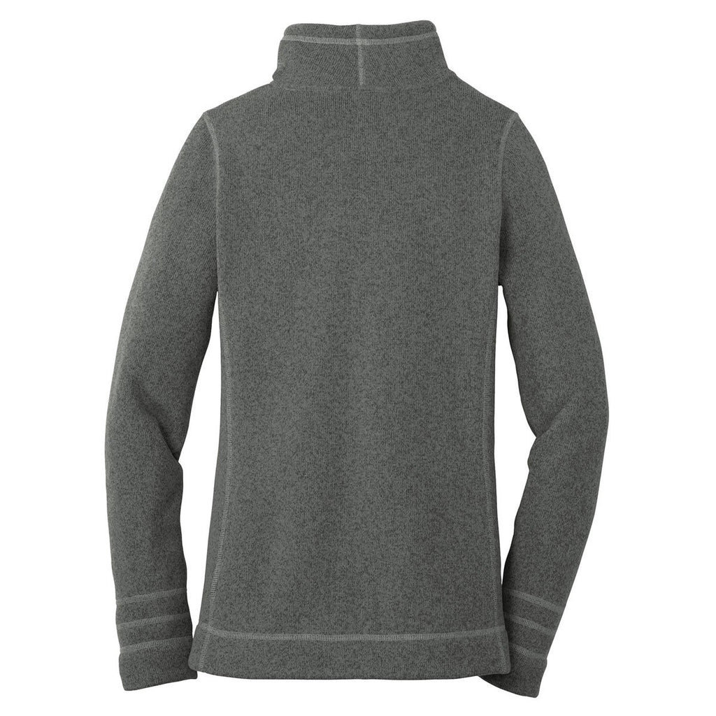 The North Face Women's Black Heather Sweater Fleece Jacket