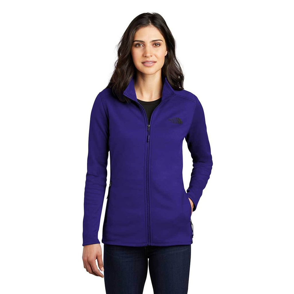 The North Face Women's Aztec Blue Skyline Full-Zip Fleece Jacket