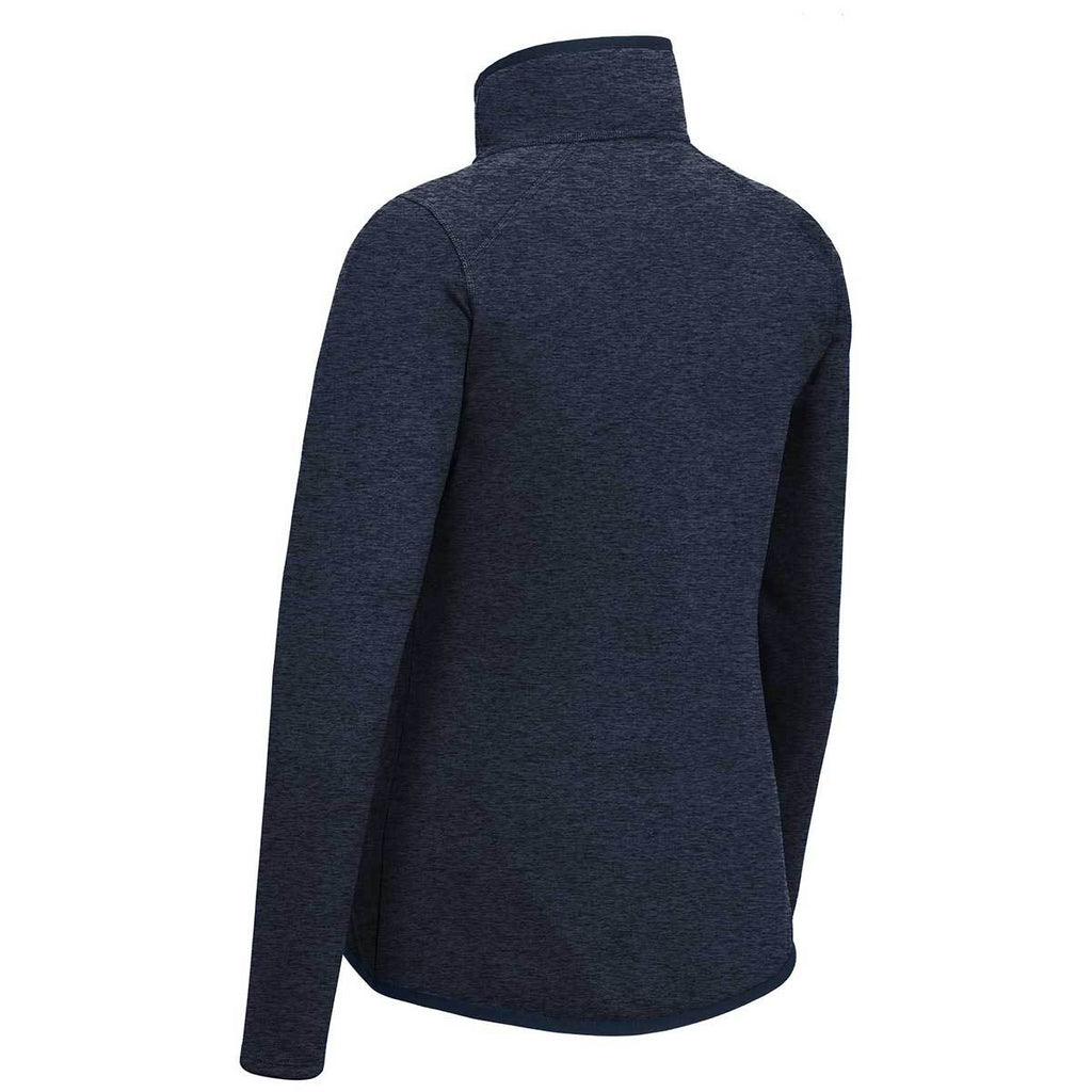 The North Face Women's Urban Navy Heather Skyline Full-Zip Fleece Jacket
