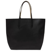 Lacoste Women's Black/Warm Sand Anna Large Reversible Tote Bag