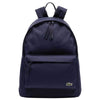 Lacoste Peacoat Canvas Backpack