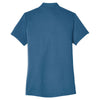 Nike Women's Court Blue Dri-FIT Hex Textured V-Neck Top