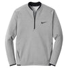 Nike Men's Black Wolf/Grey Therma-FIT Textured Fleece 1/2-Zip