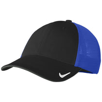 Nike Black/Game Royal Dri-FIT Mesh Back Cap