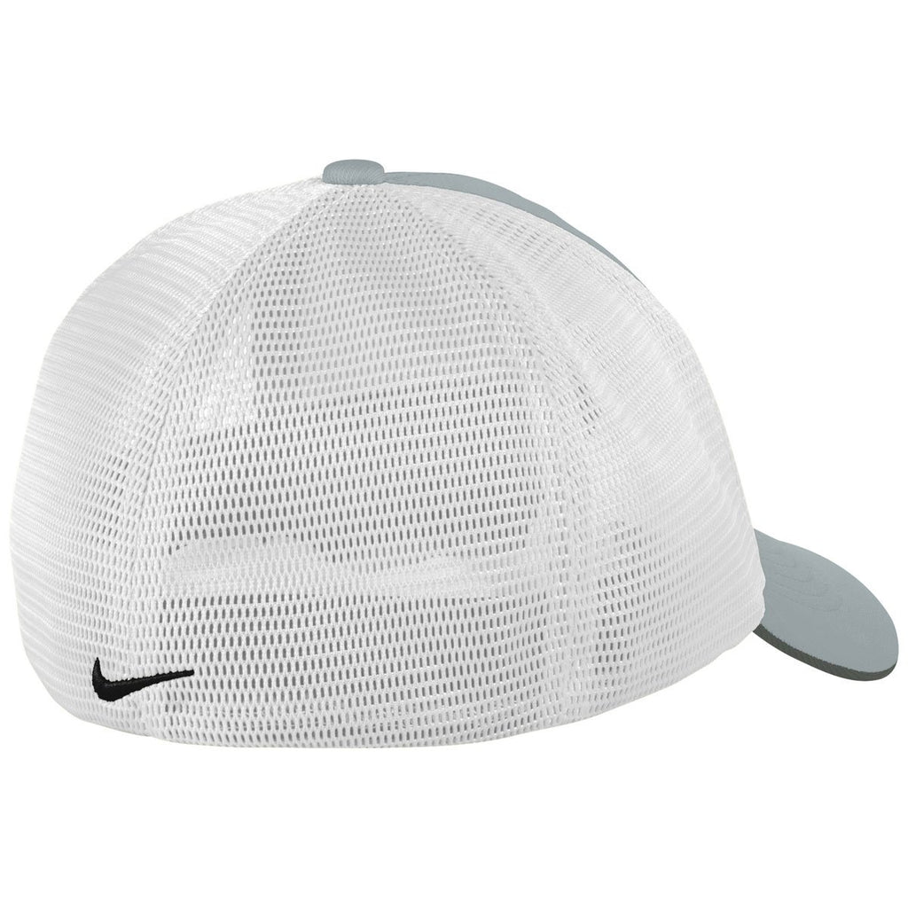 Nike Cool Grey/White Dri-FIT Mesh Back Cap