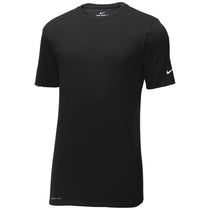RANGE TESTING - Nike Men's Black Dri-FIT Cotton/Poly Tee