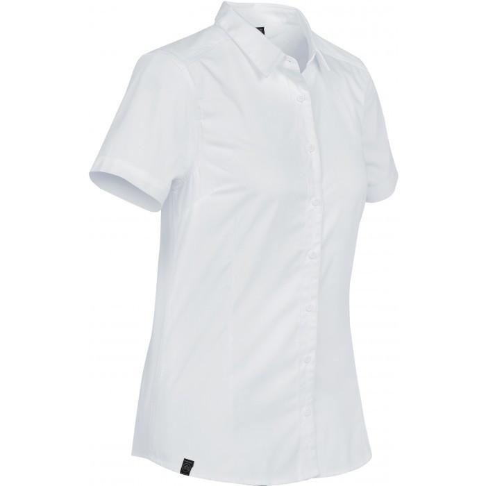 Stormtech Women's White Cannon S/S Shirt