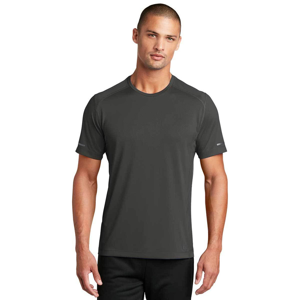 OGIO Endurance Men's Tarmac Grey Level Mesh Tee