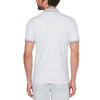 Original Penguin Men's Pearl Blue Grey Geo Swag Polo