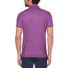 Original Penguin Men's Purple Cactus Flower Geo Swag Polo