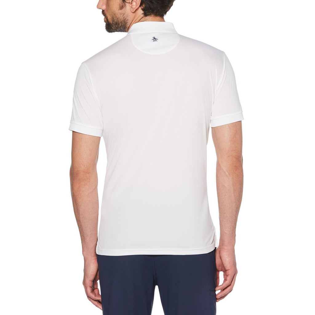 Original Penguin Men's Bright White Earl Championship Polo