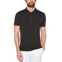Original Penguin Men's True Black Earl Championship Polo